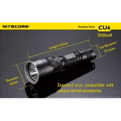 Nitecore CU6 Chameleon 17 Nitecore CU6 Chameleon -Outdoor Flashlight Store 11 47