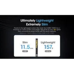 Nitecore Carbo 10000 Power Bank -Outdoor Flashlight Store 20230111103824 58722