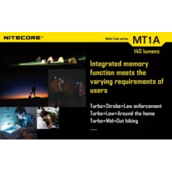 Nitecore MT1A -Outdoor Flashlight Store 2 214