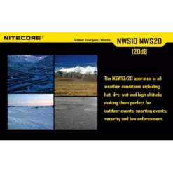 Nitecore NWS10 Whistle -Outdoor Flashlight Store 2 242