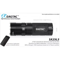 Eagletac SX25L3 -Outdoor Flashlight Store 3 119