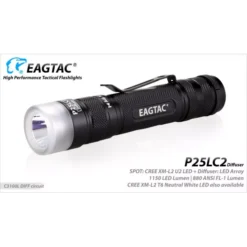 Eagletac P25LC2 Diffuser -Outdoor Flashlight Store 3 137