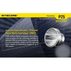Nitecore P25 Smilodon -Outdoor Flashlight Store 3 150