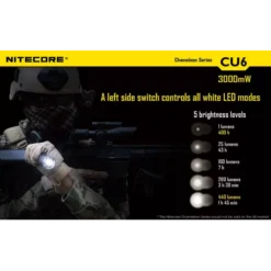 Nitecore CU6 Chameleon 22 Nitecore CU6 Chameleon -Outdoor Flashlight Store 5 123