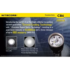 Nitecore CB6 Chameleon -Outdoor Flashlight Store 7 99
