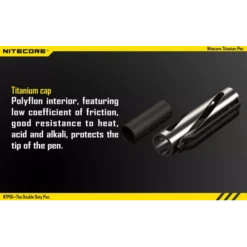 Nitecore NTP10 Titanium Pen -Outdoor Flashlight Store 8 138