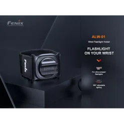 Fenix ALW-01 Wrist Flashlight Holder -Outdoor Flashlight Store ALW 01 03