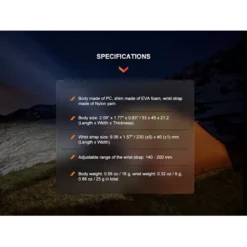 Fenix ALW-01 Wrist Flashlight Holder -Outdoor Flashlight Store ALW 01 07