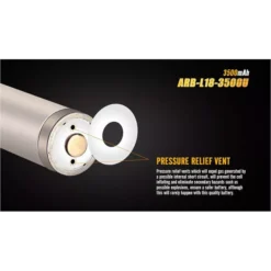 Fenix ARB-L18 18650 3500U Battery -Outdoor Flashlight Store ARB L18 3500U 5