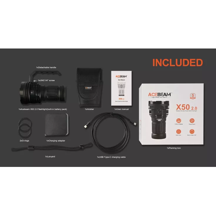 Acebeam X50 2.0 13 Acebeam X50 2.0 - Image 11