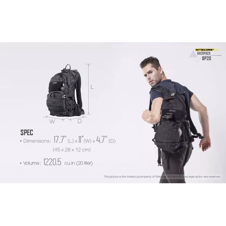 Nitecore BP20 Backpack 13 Nitecore BP20 Backpack - Image 11