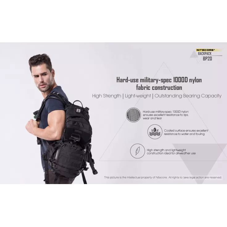 Nitecore BP20 Backpack 6 Nitecore BP20 Backpack - Image 4