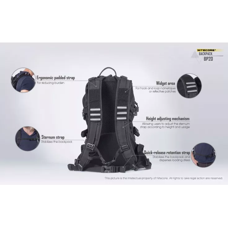 Nitecore BP20 Backpack 8 Nitecore BP20 Backpack - Image 6