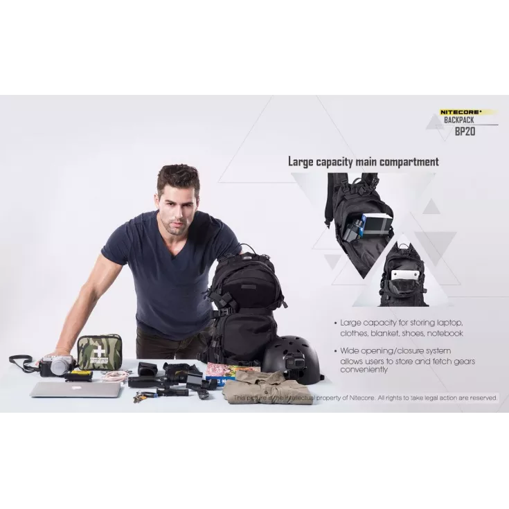 Nitecore BP20 Backpack 7 Nitecore BP20 Backpack - Image 5