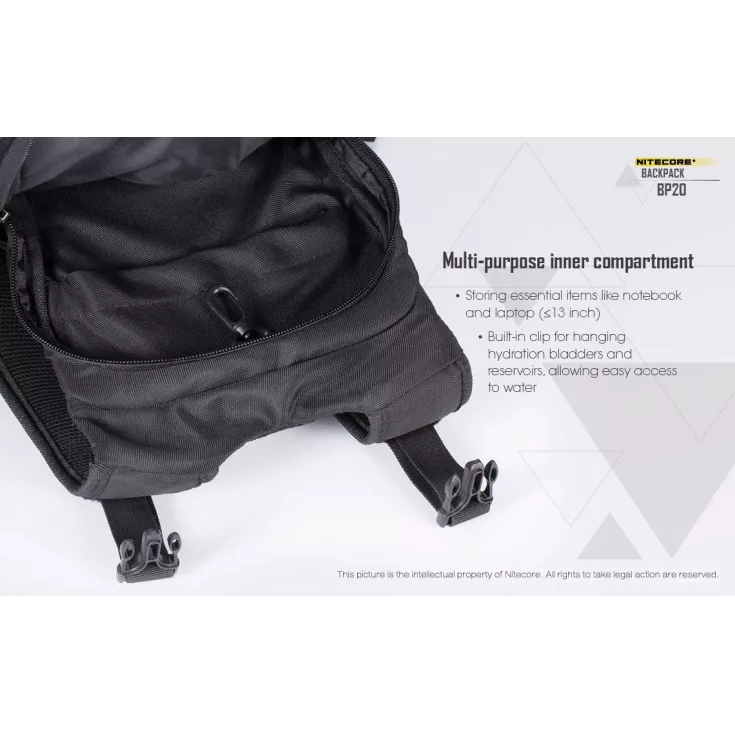 Nitecore BP20 Backpack 9 Nitecore BP20 Backpack - Image 7