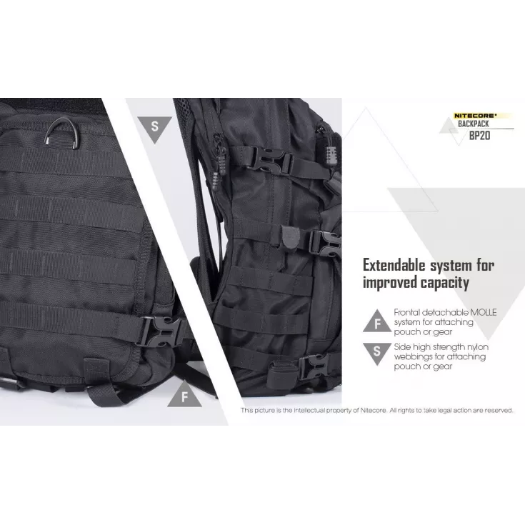 Nitecore BP20 Backpack 12 Nitecore BP20 Backpack - Image 10
