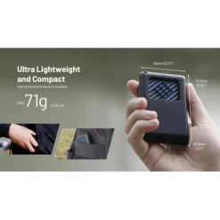 Nitecore EMR06 Portable Electronic Repeller -Outdoor Flashlight Store EMR 03