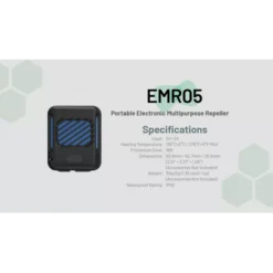 Nitecore EMR05 Portable Electronic Multipurpose Repeller -Outdoor Flashlight Store EMR05 12