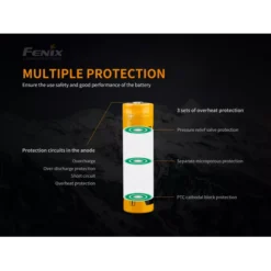 Fenix ARB-L21-5000 21700 Battery -Outdoor Flashlight Store Fenix ARB L21 5000 3