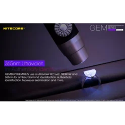 Nitecore GEM10 UV -Outdoor Flashlight Store GEM10UV 2