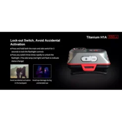 Klarus H1A Titanium 23 Klarus H1A Titanium -Outdoor Flashlight Store H1A T 7
