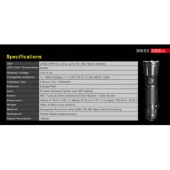 Klarus 360X3 -Outdoor Flashlight Store Klarus 360X3 11