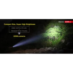 Klarus 360X3 -Outdoor Flashlight Store Klarus 360X3 5