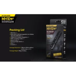 Nitecore MH10 V2 -Outdoor Flashlight Store MH10 V2 11