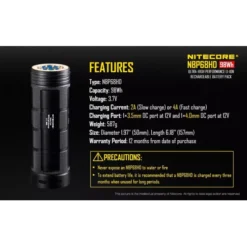 Nitecore NBP68HD Battery Pack -Outdoor Flashlight Store NBP68HD 8