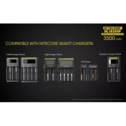 Nitecore 18650 Li-ion High Performance Battery (3500mAh) NL1835HP 22 Nitecore 18650 Li-ion High Performance Battery (3500mAh) NL1835HP -Outdoor Flashlight Store NL1835HP 8