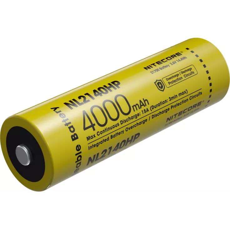Nitecore 21700 NL2140HP Li-ion High Performance (4000mAh) 3 Nitecore 21700 NL2140HP Li-ion High Performance (4000mAh)