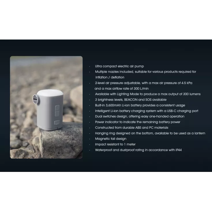 Nitecore AP10 Air Pump 13 Nitecore AP10 Air Pump - Image 11