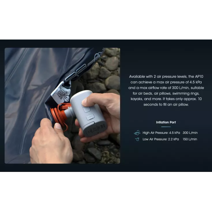 Nitecore AP10 Air Pump 6 Nitecore AP10 Air Pump - Image 4