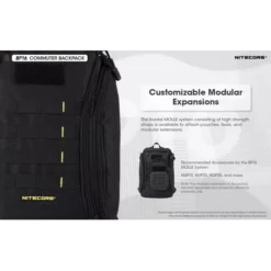 Nitecore BP16 Backpack -Outdoor Flashlight Store Nitecore BP16 8