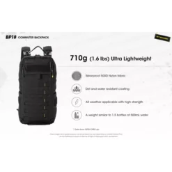 Nitecore BP18 Backpack -Outdoor Flashlight Store Nitecore BP18 6