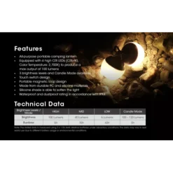 Nitecore Bubble Camping Lantern 17 Nitecore Bubble Camping Lantern -Outdoor Flashlight Store Nitecore Bubble 7