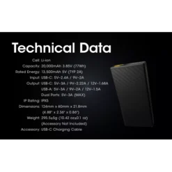 Nitecore Carbo 20000 Power Bank -Outdoor Flashlight Store Nitecore Carbo 20000 11