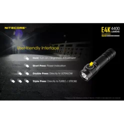Nitecore E4K -Outdoor Flashlight Store Nitecore E4K 7