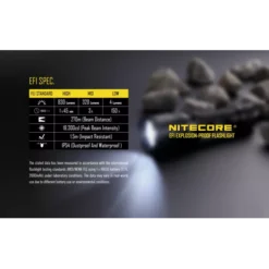Nitecore EF1 -Outdoor Flashlight Store Nitecore EF1 Spec