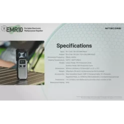 Nitecore EMR10 Electronic Mosquito Repeller -Outdoor Flashlight Store Nitecore EMR10 11