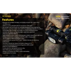 Nitecore HC68 -Outdoor Flashlight Store Nitecore HC68 11