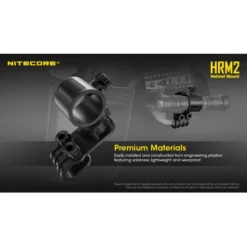 Nitecore HRM2 Helmet Mount -Outdoor Flashlight Store Nitecore HRM2 1