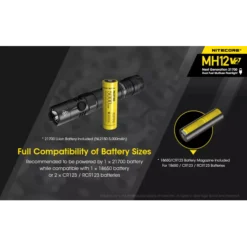 Nitecore MH12 V2 -Outdoor Flashlight Store Nitecore MH12 V2 5