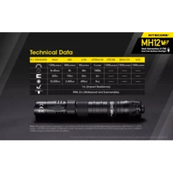 Nitecore MH12 V2 -Outdoor Flashlight Store Nitecore MH12 V2 8