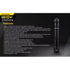 Nitecore MH12 V2 -Outdoor Flashlight Store Nitecore MH12 V2 9