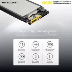 Nitecore NB10000 Silver Power Bank -Outdoor Flashlight Store Nitecore NB10000 Silver 8