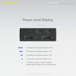 Nitecore NB20000 Power Bank -Outdoor Flashlight Store Nitecore NB20000 10