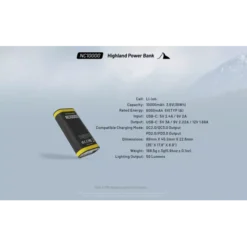 Nitecore NC10000 Light & Power Bank -Outdoor Flashlight Store Nitecore NC10000 11