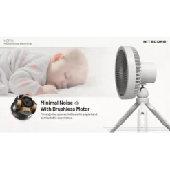 Nitecore NEF10 Electric Fan -Outdoor Flashlight Store Nitecore NEF10 3