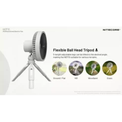 Nitecore NEF10 Electric Fan -Outdoor Flashlight Store Nitecore NEF10 5